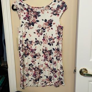 Flower mini dress